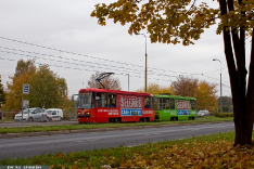 Konstal 105NaWr #2556 + #2437