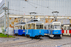 Konstal N #1332 i Konstal 102Na #2069