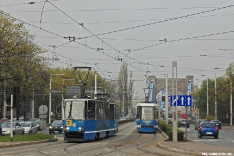 Konstal 105Na #2422 + #2421
